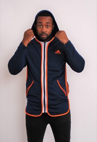 VINTAGE ADIDAS HOODIE TRACKSUIT TOP