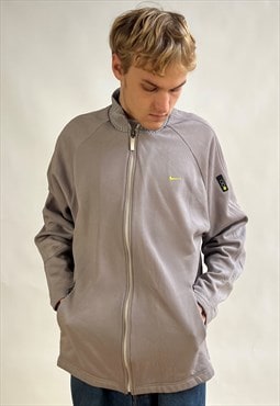 90's Vintage Nike Tracksuit Jacket Men's Grey