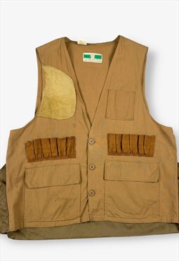 Vintage fishing sport utility vest waistcoat jacket BV15513