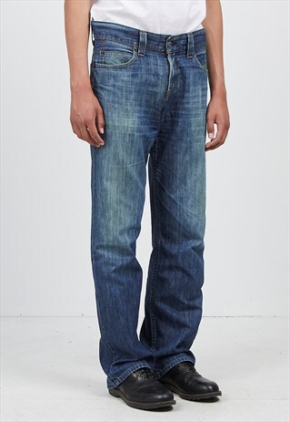 VINTAGE BLUE LEVI'S 509 FIT DENIM JEANS