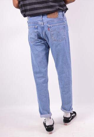 VINTAGE LEVI'S 501 JEANS SLIM BLUE