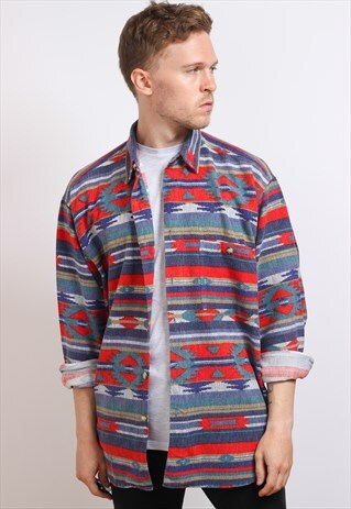 VINTAGE AZTEC NAVAJO SHIRT