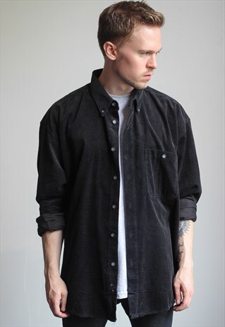 VINTAGE OVERSIZED CORDUROY SHIRT