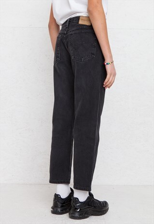 VINTAGE BLACK WRANGLER DENIM JEANS