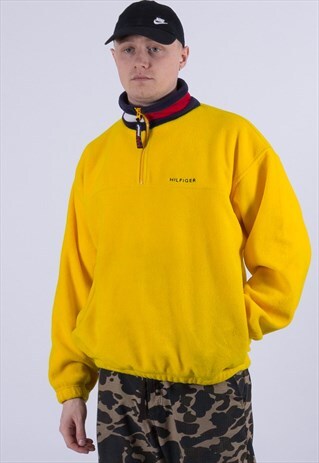 TOMMY HILFIGER QUARTER ZIP FLEECE