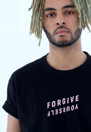 FORGIVE YOURSELF BLACK TSHIRT