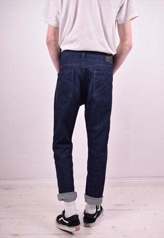 LEVI'S 508 MENS VINTAGE JEANS W34 L30 BLUE 90'S