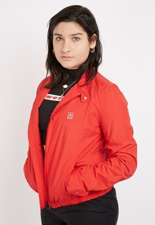 VINTAGE RED CALVIN KLEIN JACKET