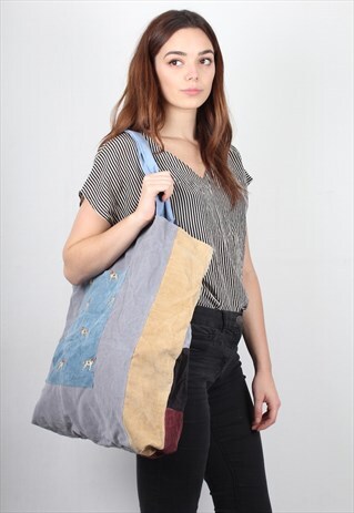 VINTAGE REMADE CORD BAG