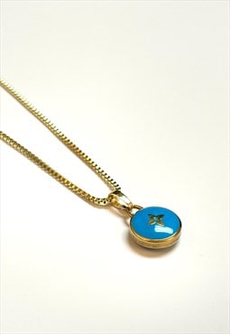 Louis Vuitton LV Petal Charm Pendant on Chain/Necklace