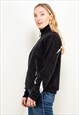 VINTAGE 90'S WOMEN HELLY HANSEN JACKET IN BLACK