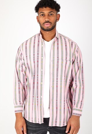 VINTAGE PATTERN SHIRT AS144
