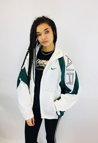 VINTAGE NIKE AIR 80S SWOOSH WINDBREAKER JACKET