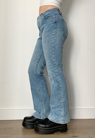 Petite flared jeans