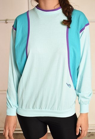 80'S RETRO SPORTS FESTIVAL THIN SWEATSHIRT JUMPER