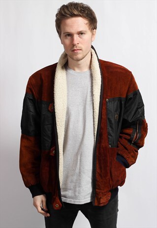 VINTAGE AZTEC SHERPA JACKET