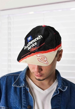 VINTAGE NASCAR RACING CAP LOGO 90S ONE SIZE 2.9