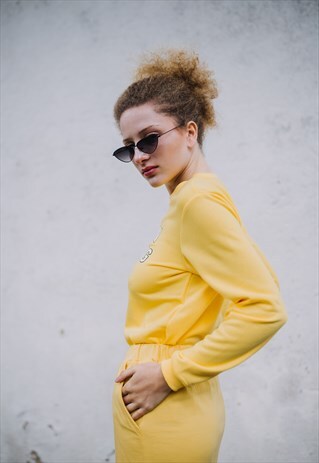 CAT EYE BLACK SUNGLASSES
