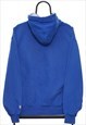 VINTAGE CHAMPION LOGO BLUE HOODIE MENS
