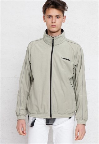 VINTAGE BEIGE UMBRO VELOUR JACKET