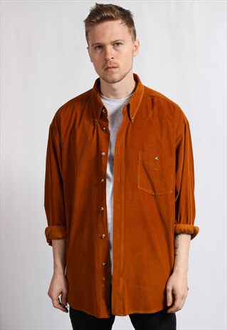 VINTAGE OVERSIZED CORDUROY SHIRT