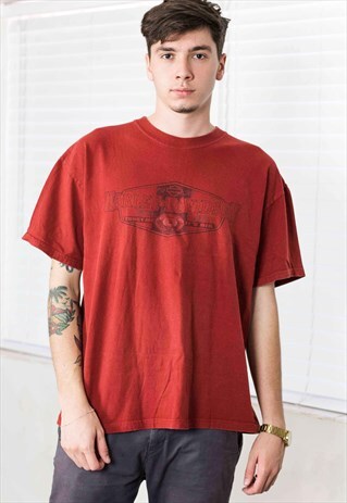 VINTAGE HARLEY-DAVIDSON APOL'S T-SHIRT LOGO 90S XL 9.4