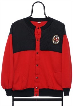 Vintage AC Milan 1899 Red Sweatshirt Womens