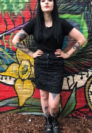 VINTAGE 90S AZTEC PENCIL SKIRT - SIZE 8