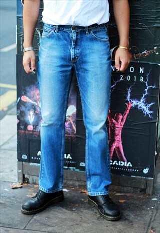 VINTAGE STONEWASHED LEE BOSTON JEANS