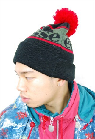 BEANIE HAT WITH GIANT PUFF BALL