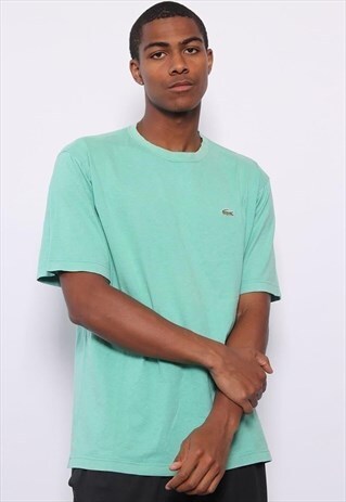 VINTAGE LACOSTE LOGO T-SHIRT GREEN
