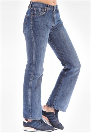 MOM JEANS LEVIS 501 VINTAGE LEVIS DISTRESSED