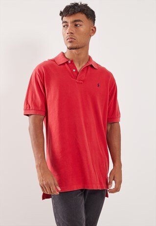 VINTAGE RALPH LAUREN SHORT SLEEVE POLO TOP