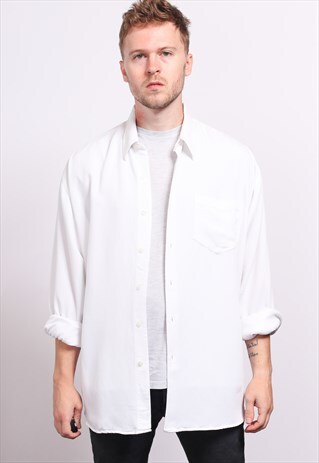VINTAGE CORDUROY SHIRT WHITE