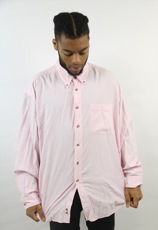 VINTAGE 90'S PINK CORD SHIRT