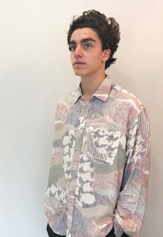 VINTAGE 80'S CRAZY SHIRT