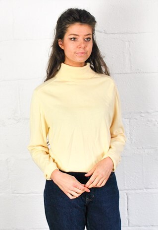 VINTAGE ROLL NECK TOP