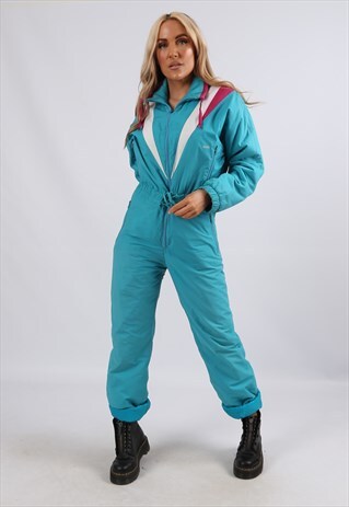 RARE VINTAGE 80'S KLEPPER FULL TRACKSUIT BOILERSUIT XS (HC4Q