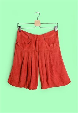 Vintage 90's FIN OSLON Orange Culottes / Shorts 