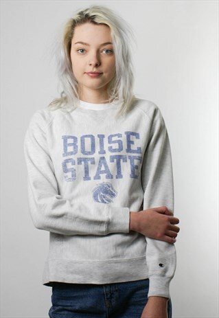 CHAMPION ROUND NECK COLLEGE SWEATSHIRT JUMPER