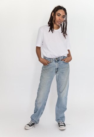 VINTAGE 90S LIGHT WASH 505 LEVIS DENIM JEANS