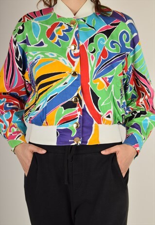 RARE VINTAGE ESCADA BY MARGARETHA LEY JACKET (2354)