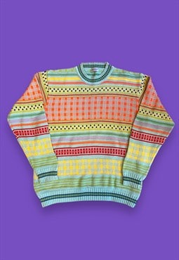 Vintage JPN 'Kenzo' Colourful Cotton Jumper