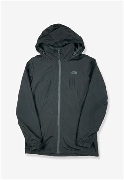 Vintage The North Face Hooded Rain Coat Black Small