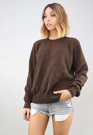 VINTAGE POLO RALPH LAUREN WOOL JUMPER
