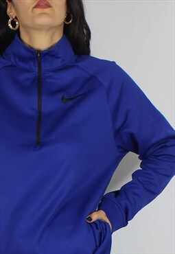 Vintage Nike Sweatshirt Top w Tick Logo Front
