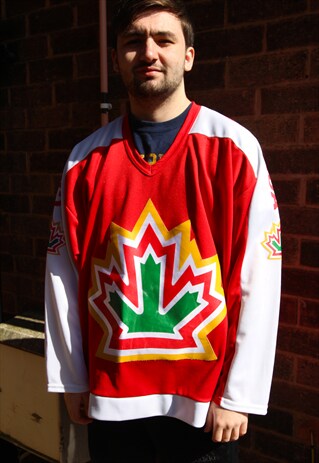 VINTAGE NIKE CANADA HOCKEY JERSEY