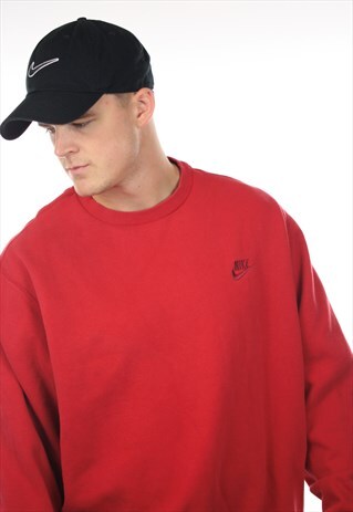 VINTAGE NIKE SMALL LOGO SWEATSHIRT JUMPER