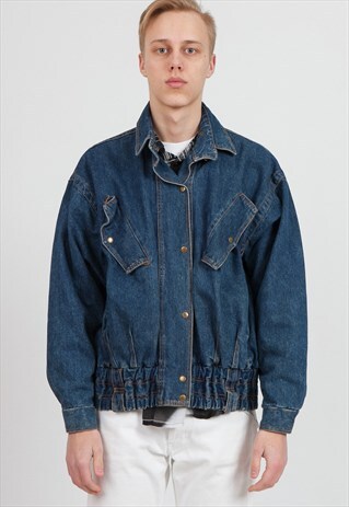 VINTAGE BLUE DENIM JACKET