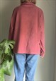 VINTAGE PINK FLEECE JUMPER